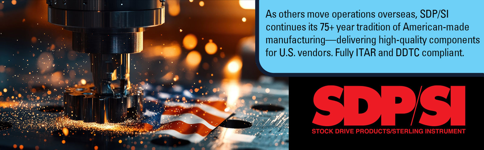 SDP/SI products are ITAR compliant